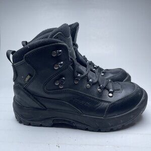 Lowa Boots Renegade GTX Mid TF Women Size 7 US Black combat boots Hiking outdoor